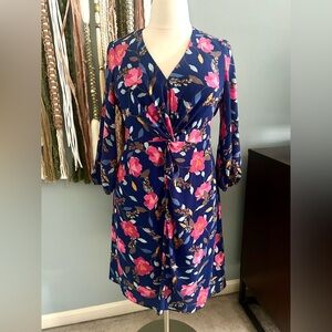 Floral Midi Length Dress